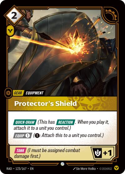 Protector's Shield (Common) [RAD-123-C]
