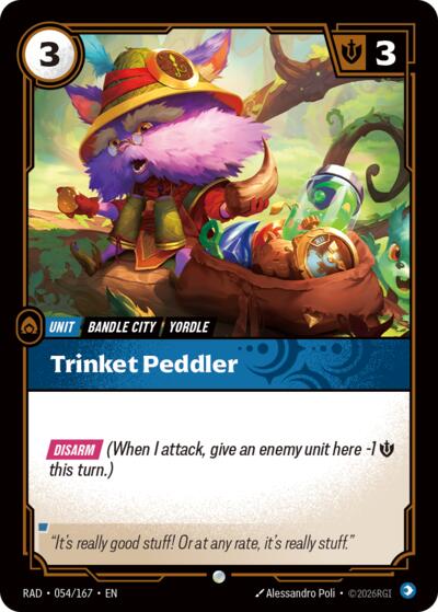 Trinket Peddler (Common) [RAD-054-C]