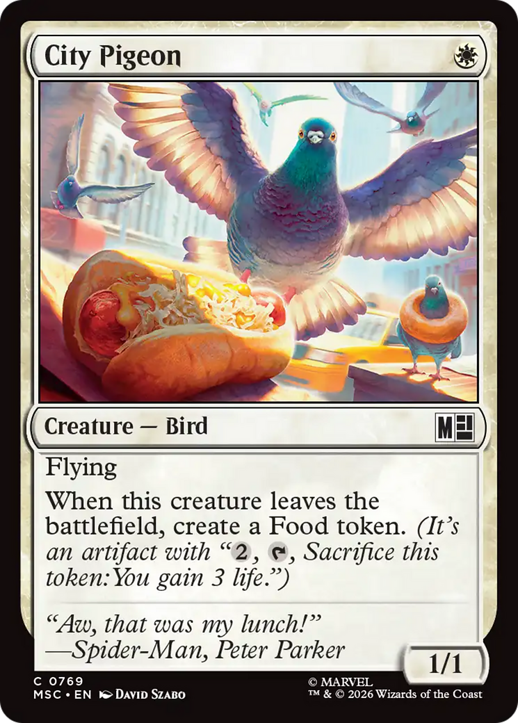 City Pigeon [MSC-769]