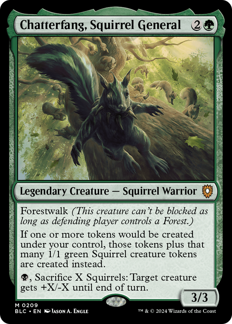 Chatterfang, Squirrel General [BLC-209]