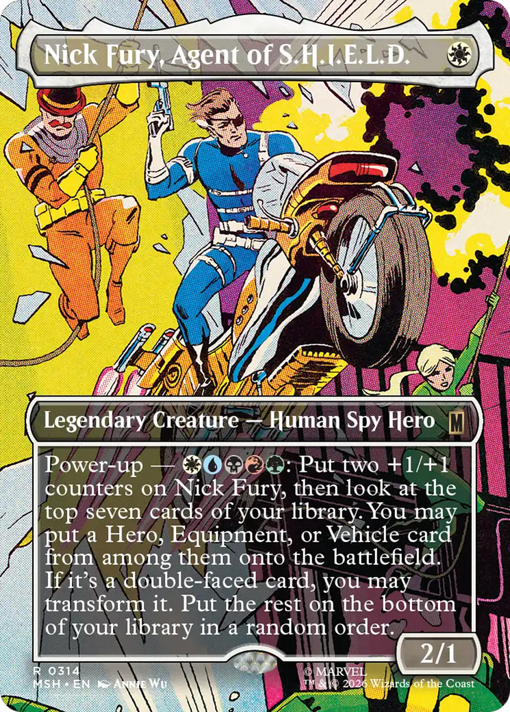 Nick Fury, Agent of S.H.I.E.L.D. - Borderless [MSH-314]
