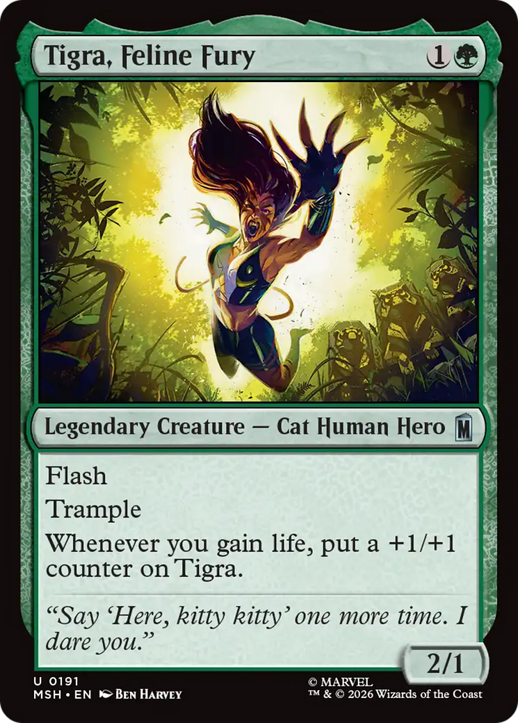 Tigra, Feline Fury [MSH-191]