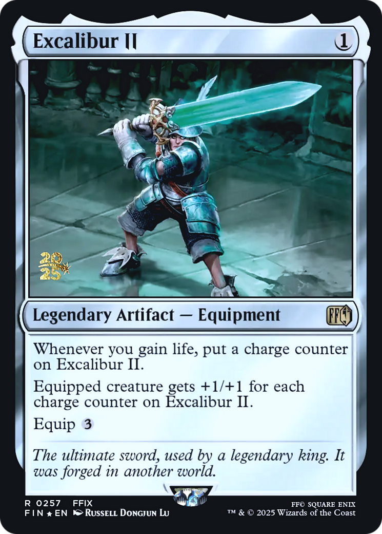 Excalibur II - Prerelease Promo [PFIN-257s]