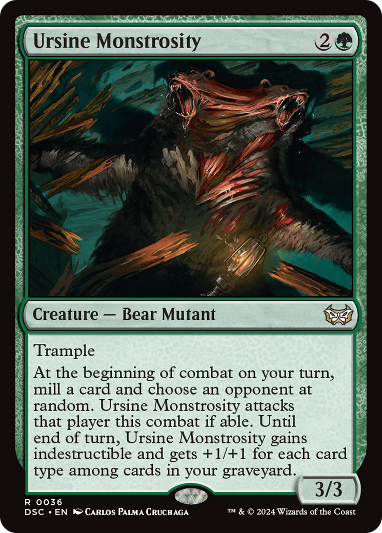 Ursine Monstrosity [DSC-36]