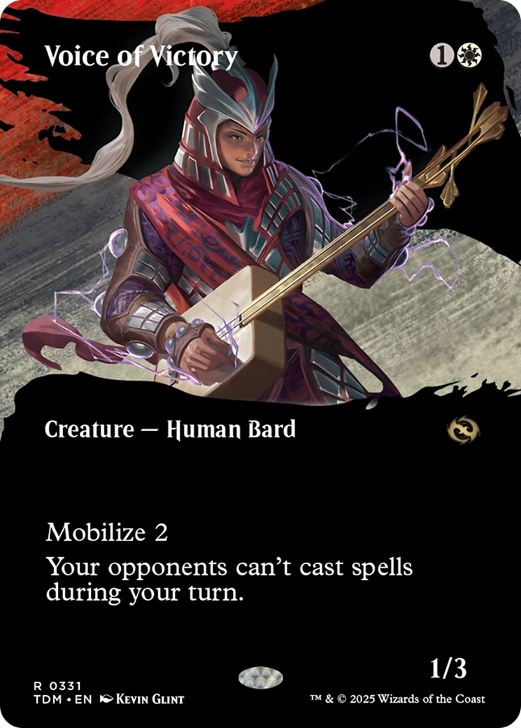 Voice of Victory - Borderless - Showcase - Full Art [TDM-331]