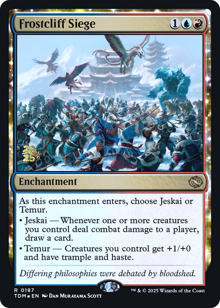 Frostcliff Siege - Prerelease Promo [PTDM-187s]