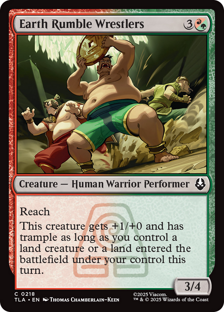 Earth Rumble Wrestlers [TLA-218]