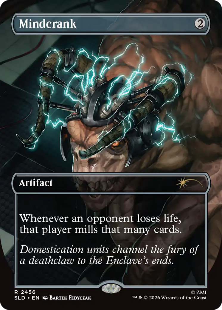 Mindcrank - Borderless - Full Art [SLD-2456]