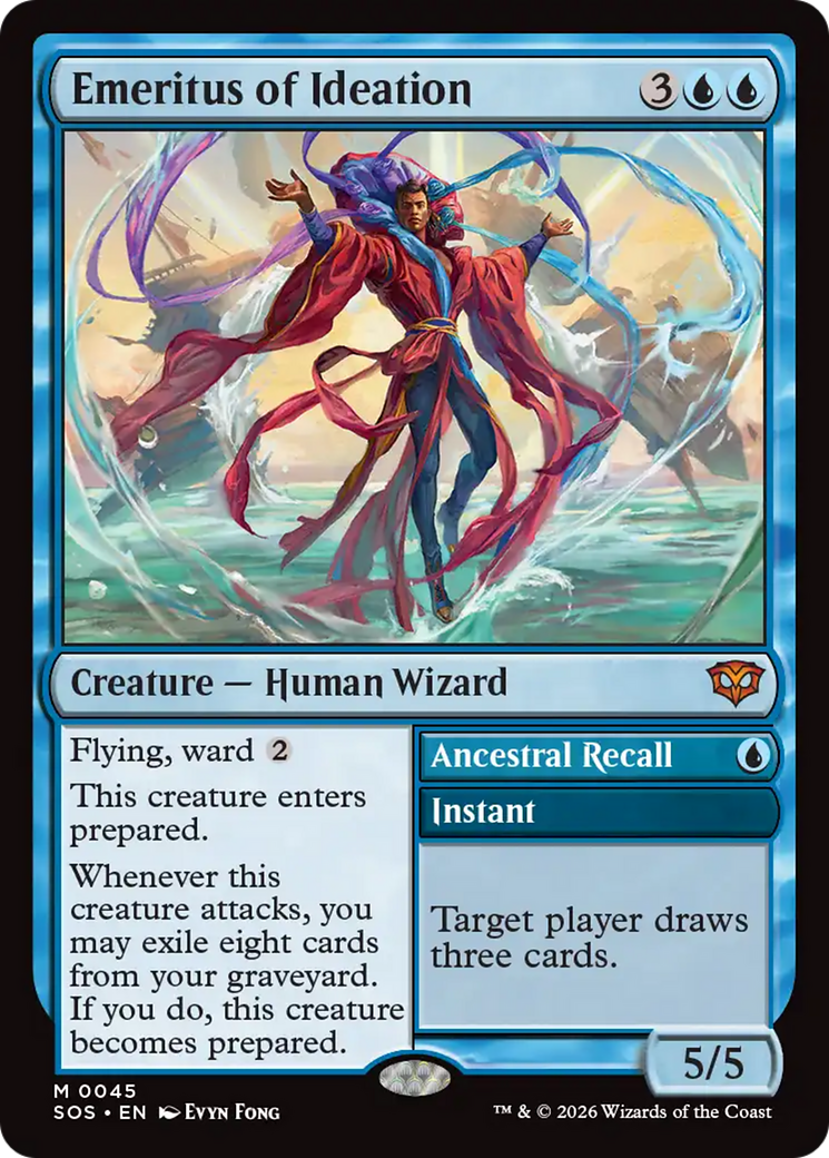 Emeritus of Ideation // Ancestral Recall [SOS-45]