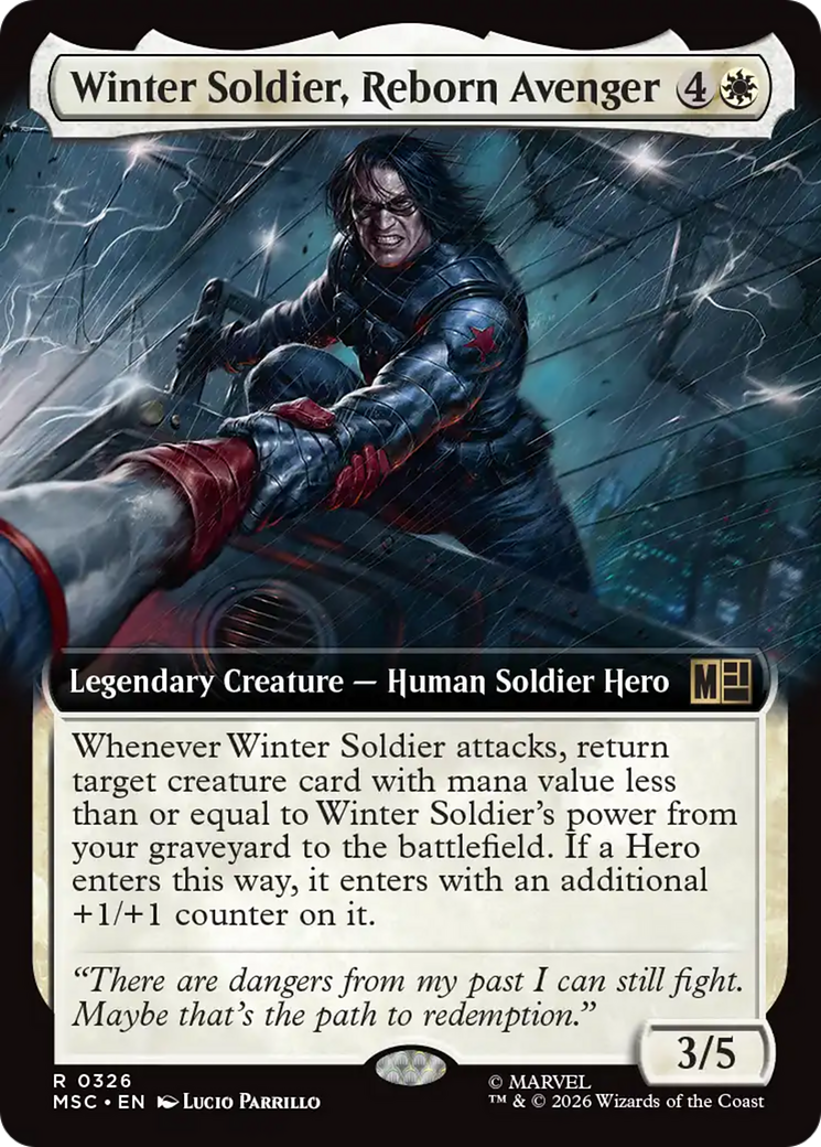 Winter Soldier, Reborn Avenger - Extended Art [MSC-326]
