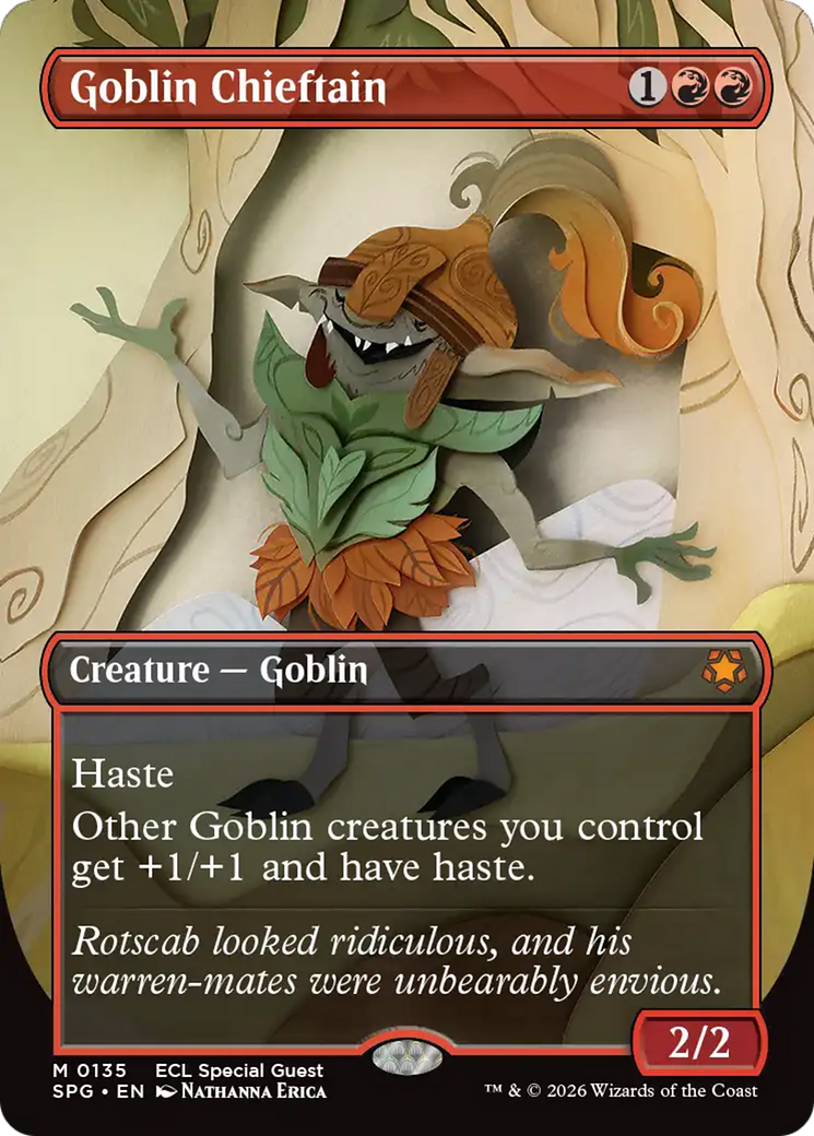 Goblin Chieftain - Borderless - Full Art [SPG-135]