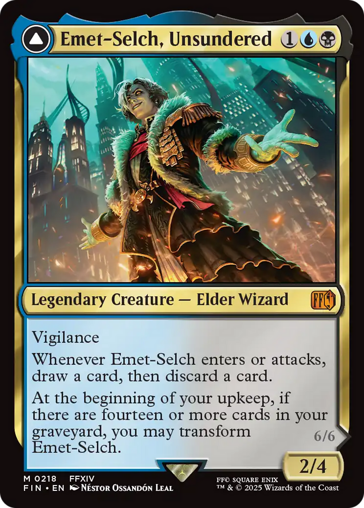Emet-Selch, Unsundered // Hades, Sorcerer of Eld [FIN-218]