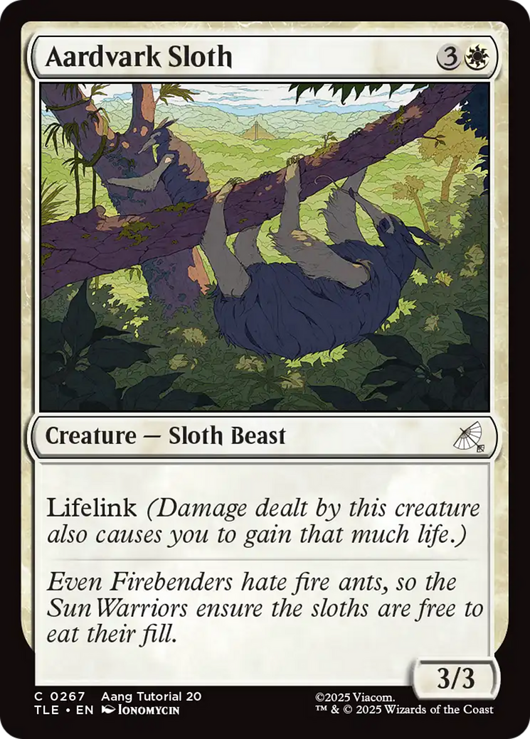 Aardvark Sloth [TLE-267]
