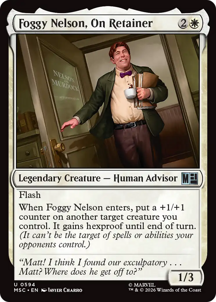 Foggy Nelson, On Retainer [MSC-594]