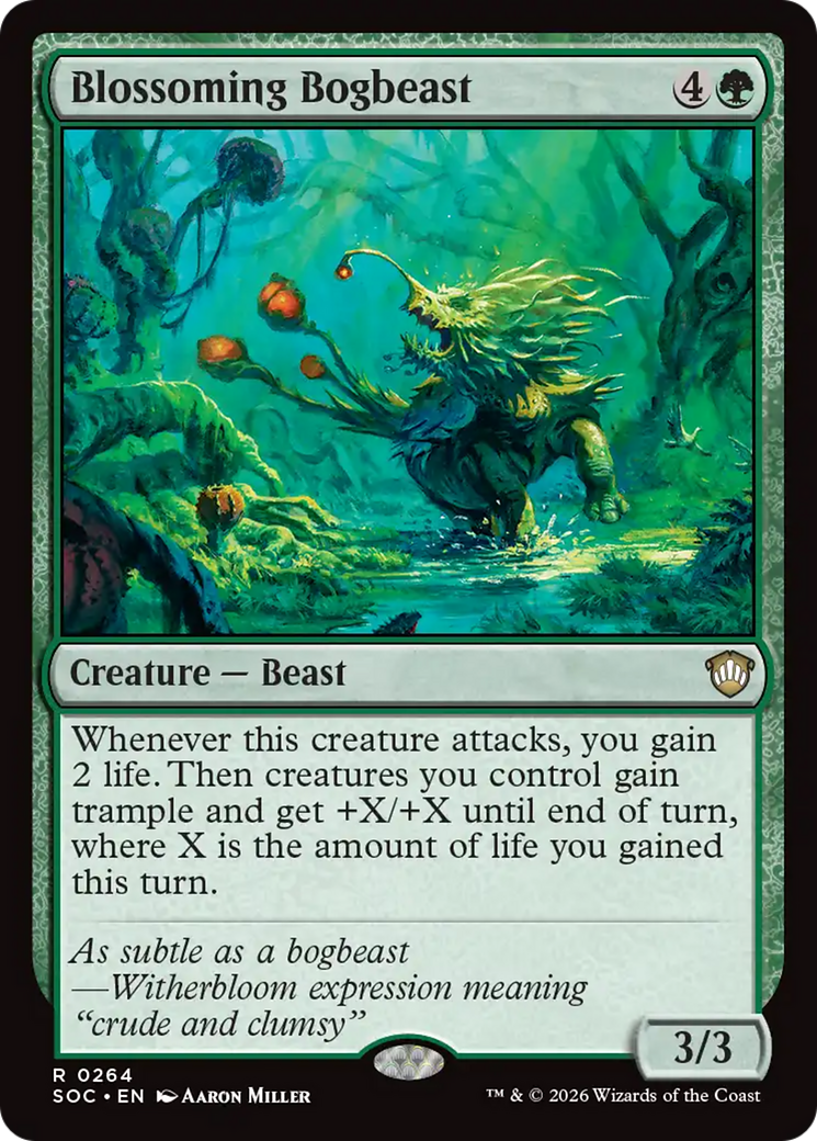 Blossoming Bogbeast [SOC-264]