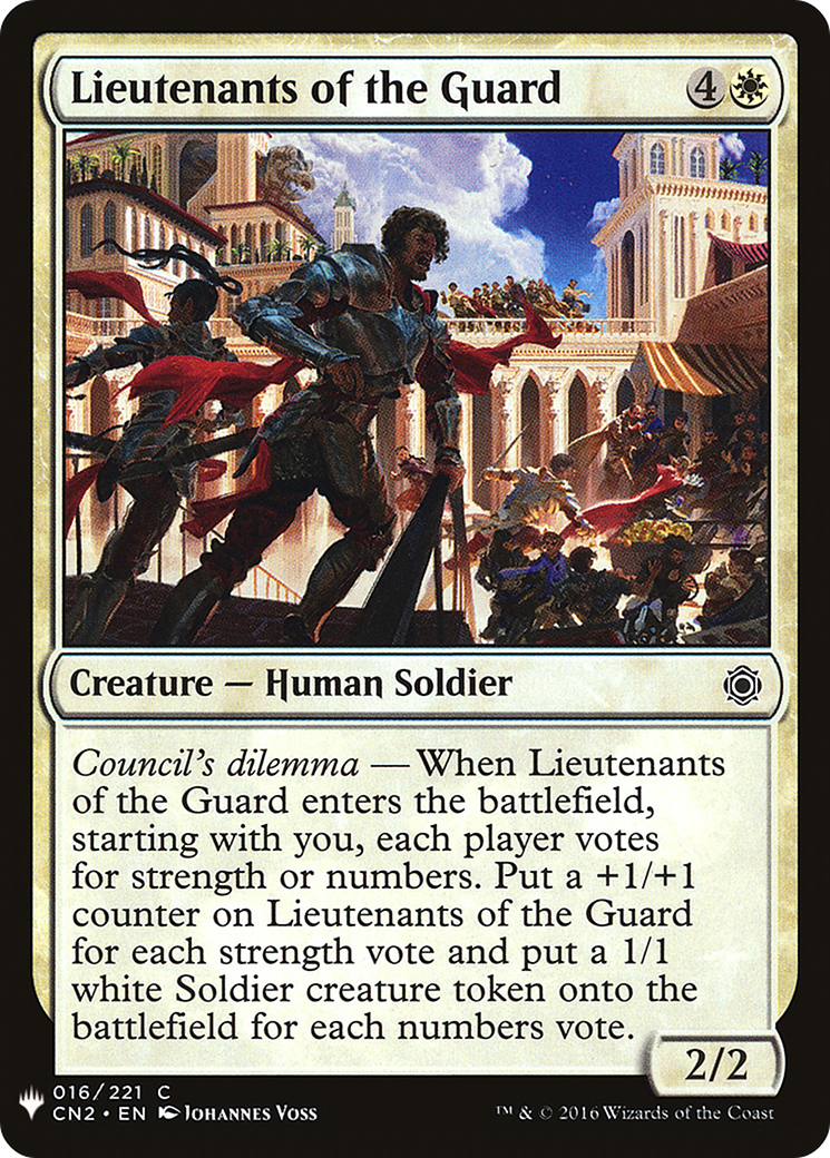 Lieutenants of the Guard [PLST-CN2-16]