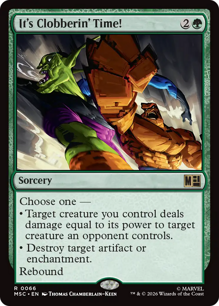 It's Clobberin' Time! [MSC-66]