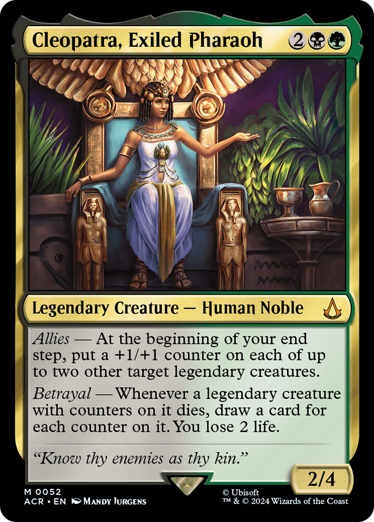 Cleopatra, Exiled Pharaoh [ACR-52]