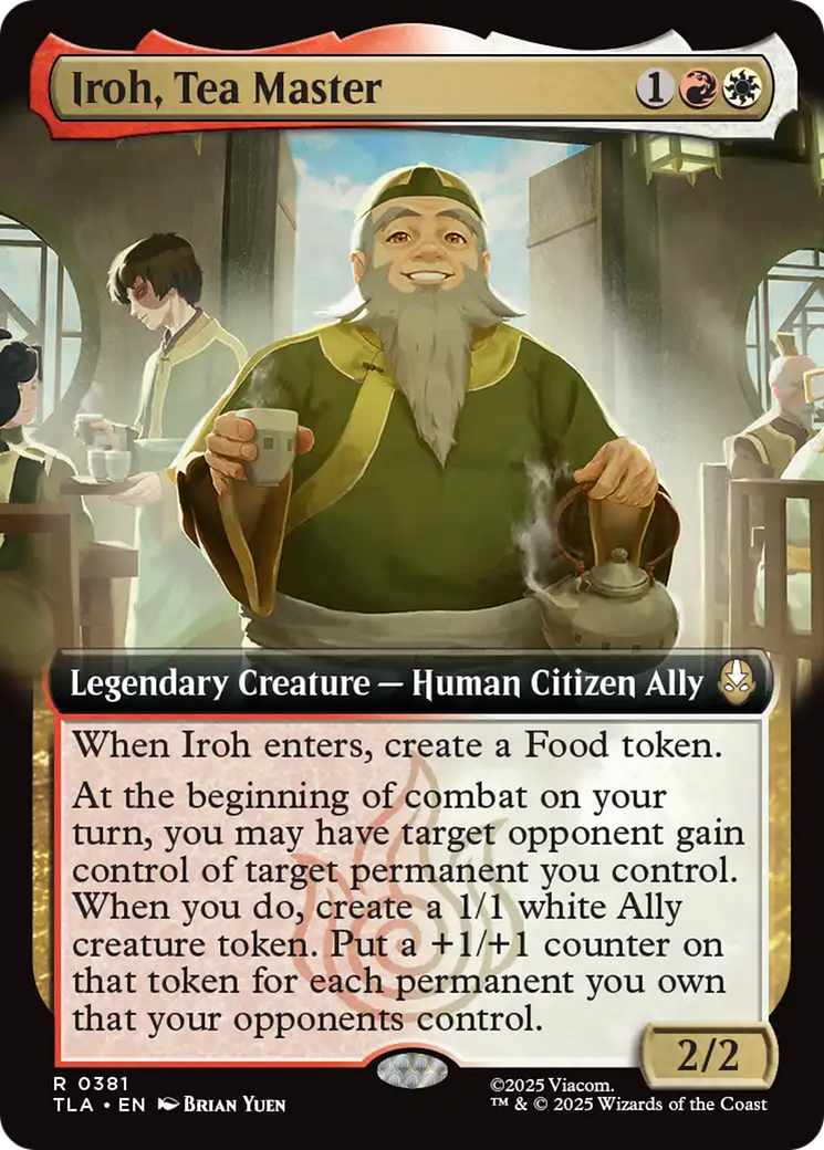 Iroh, Tea Master - Extended Art [TLA-381]