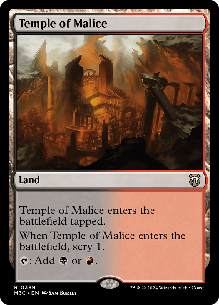 Temple of Malice [M3C-389]