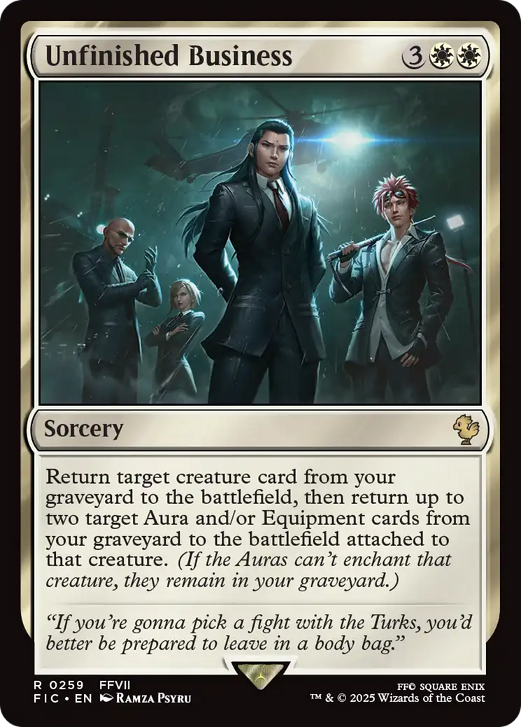 Unfinished Business [FIC-259]