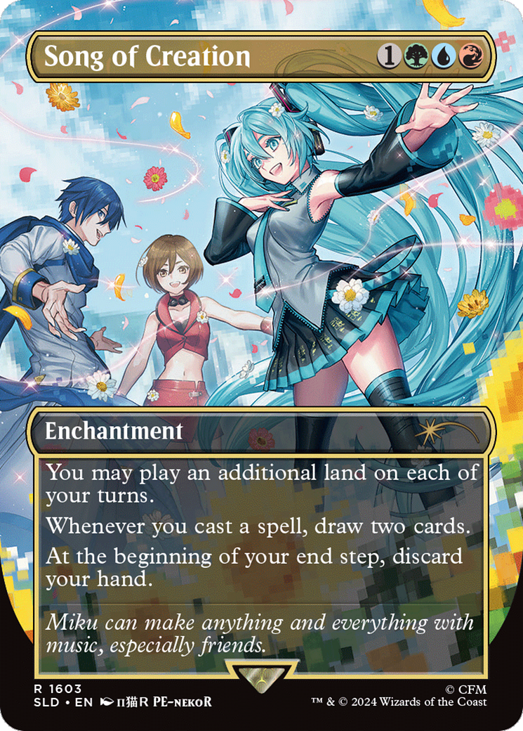 Song of Creation - Borderless - Full Art [SLD-1603]