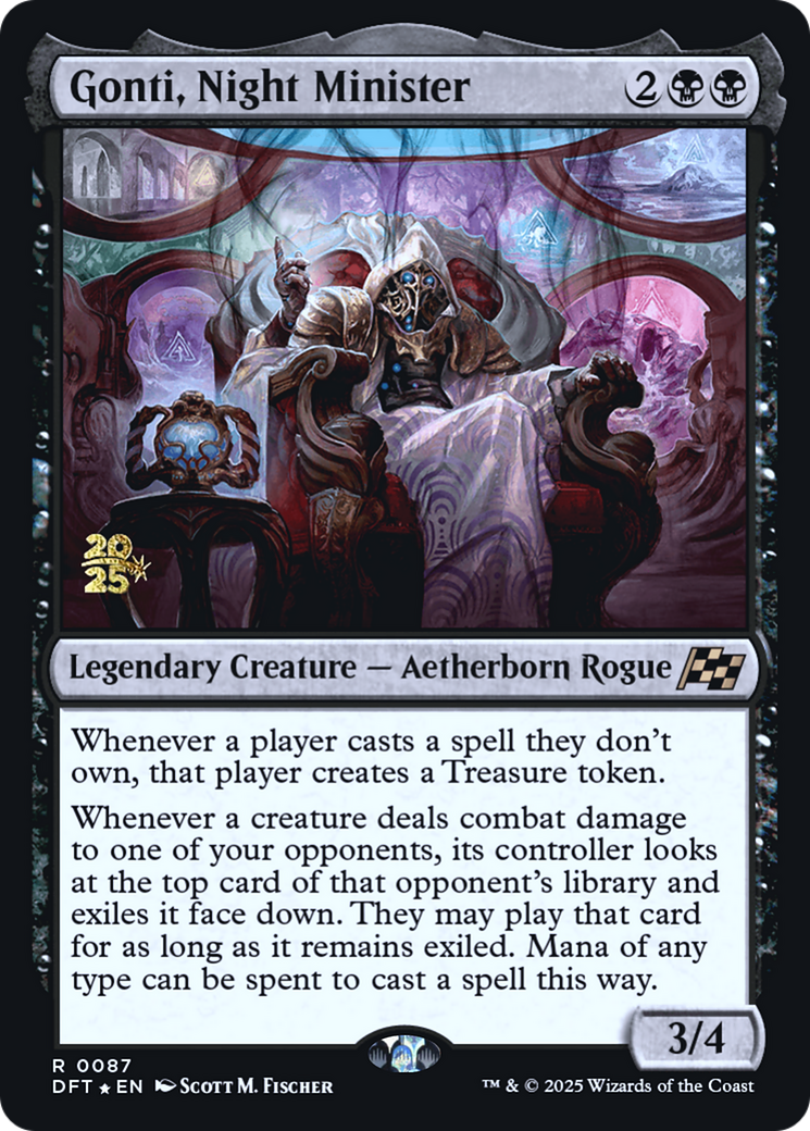 Gonti, Night Minister - Prerelease Promo [PDFT-87s]