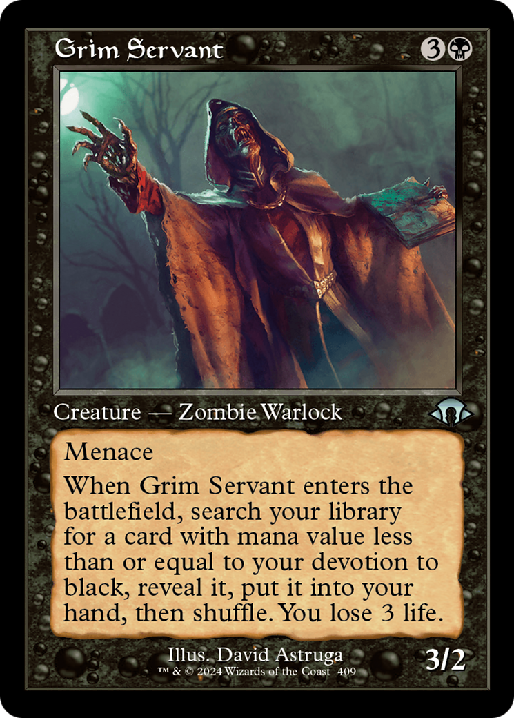 Grim Servant [MH3-409]