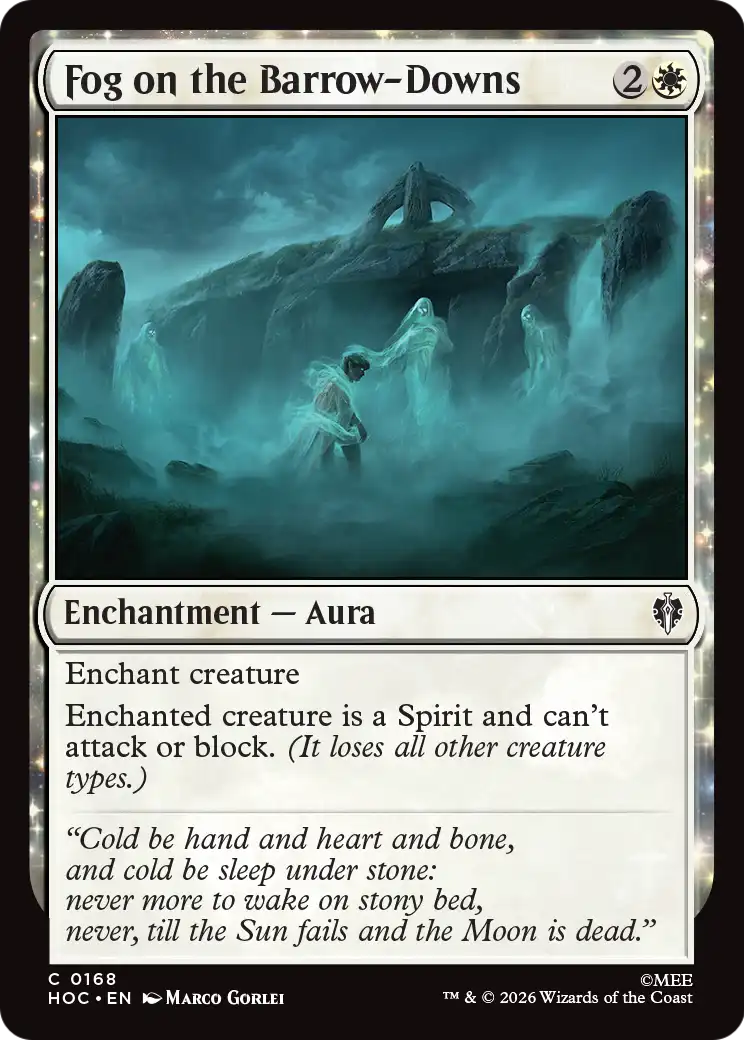 Fog on the Barrow-Downs [HOC-168]