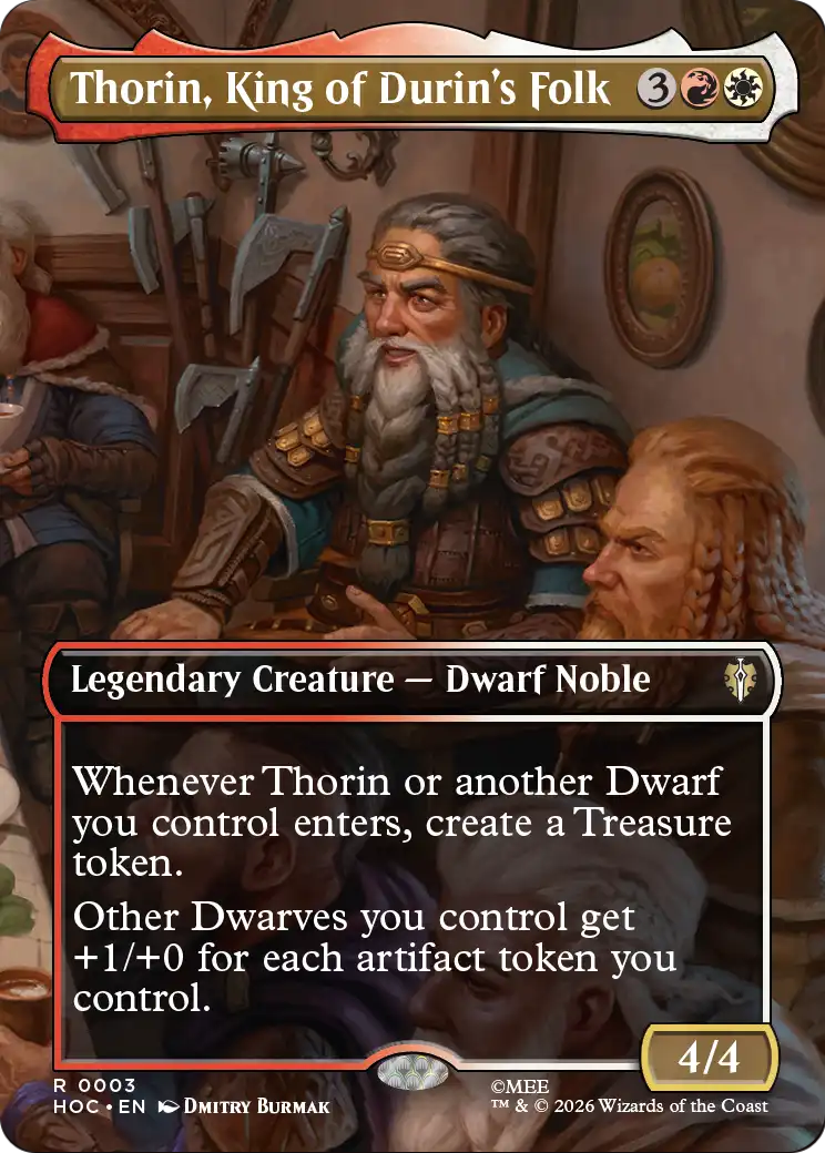 Thorin, King of Durin's Folk [HOC-3]