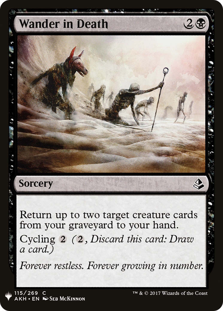 Wander in Death [PLST-AKH-115]