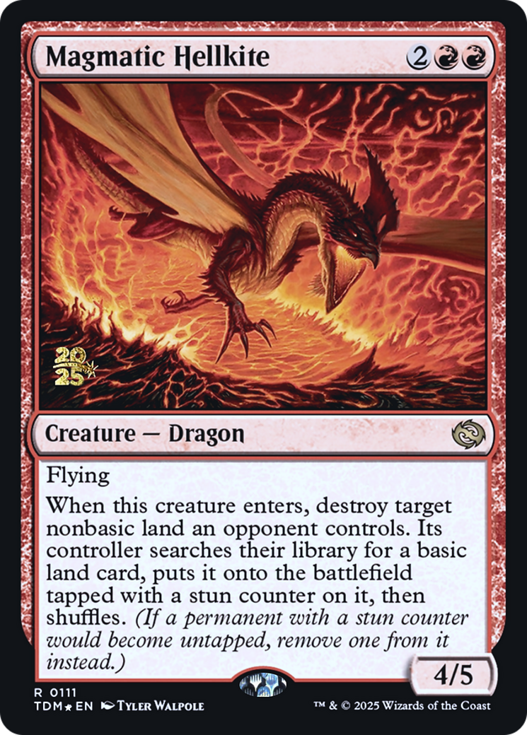 Magmatic Hellkite - Prerelease Promo [PTDM-111s]
