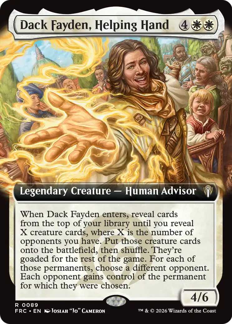 Dack Fayden, Helping Hand [FRC-89]
