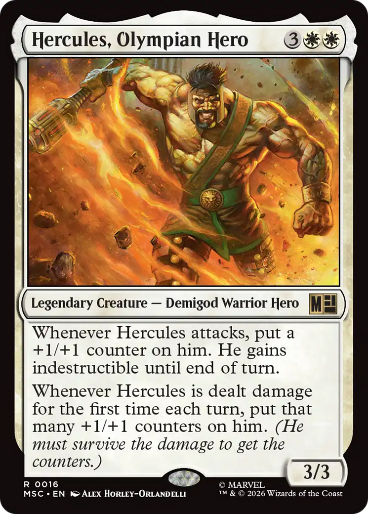 Hercules, Olympian Hero [MSC-16]