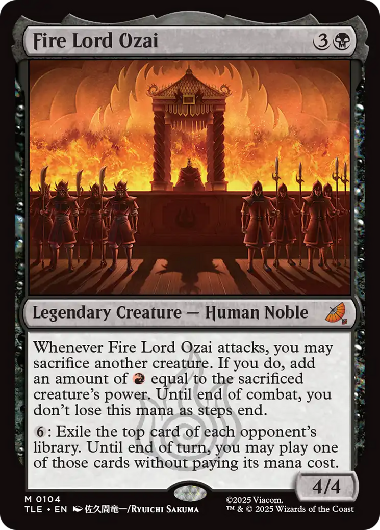 Fire Lord Ozai [TLE-104]