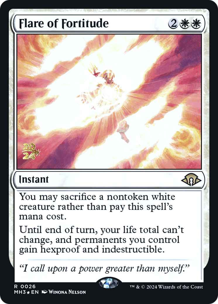 Flare of Fortitude - Prerelease Promo [PMH3-26s]