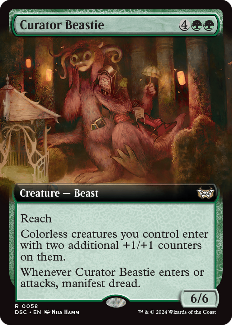 Curator Beastie - Extended Art [DSC-58]
