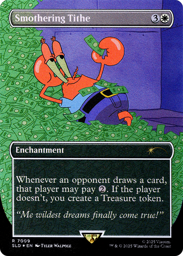 Smothering Tithe - Borderless - Full Art [SLD-7009]