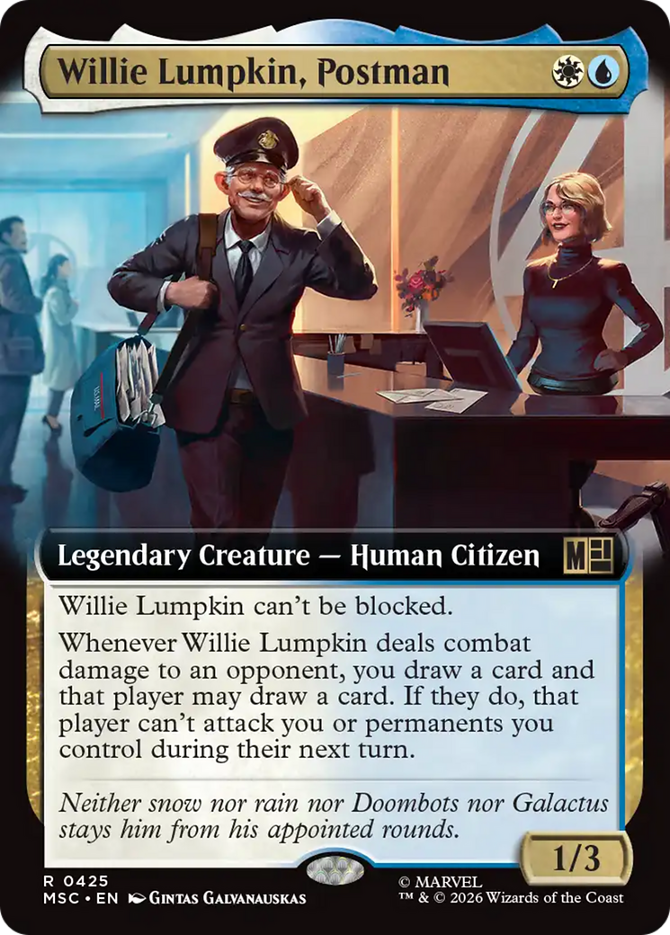 Willie Lumpkin, Postman - Extended Art [MSC-425]