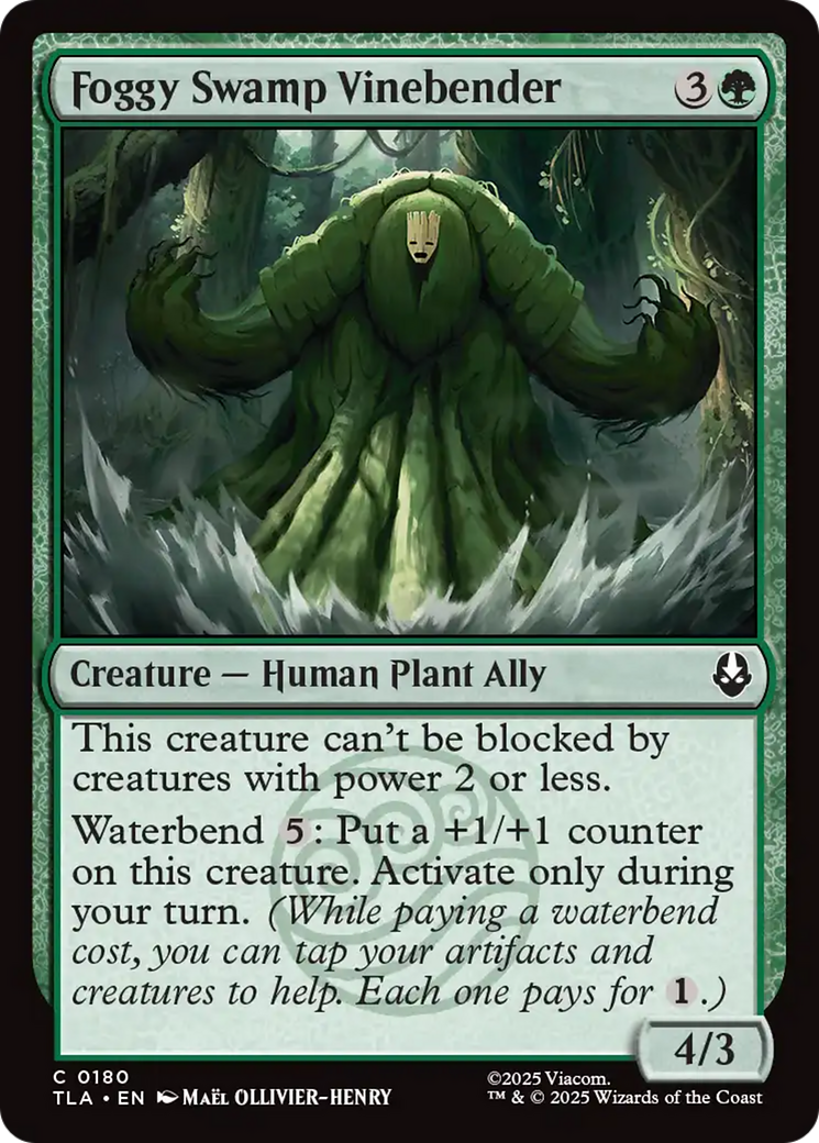 Foggy Swamp Vinebender [TLA-180]
