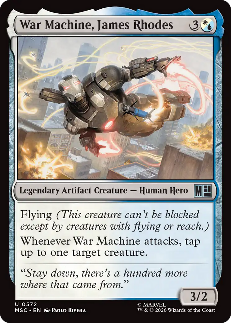 War Machine, James Rhodes [MSC-572]
