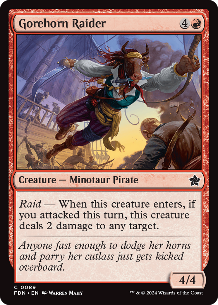 Gorehorn Raider [FDN-89]