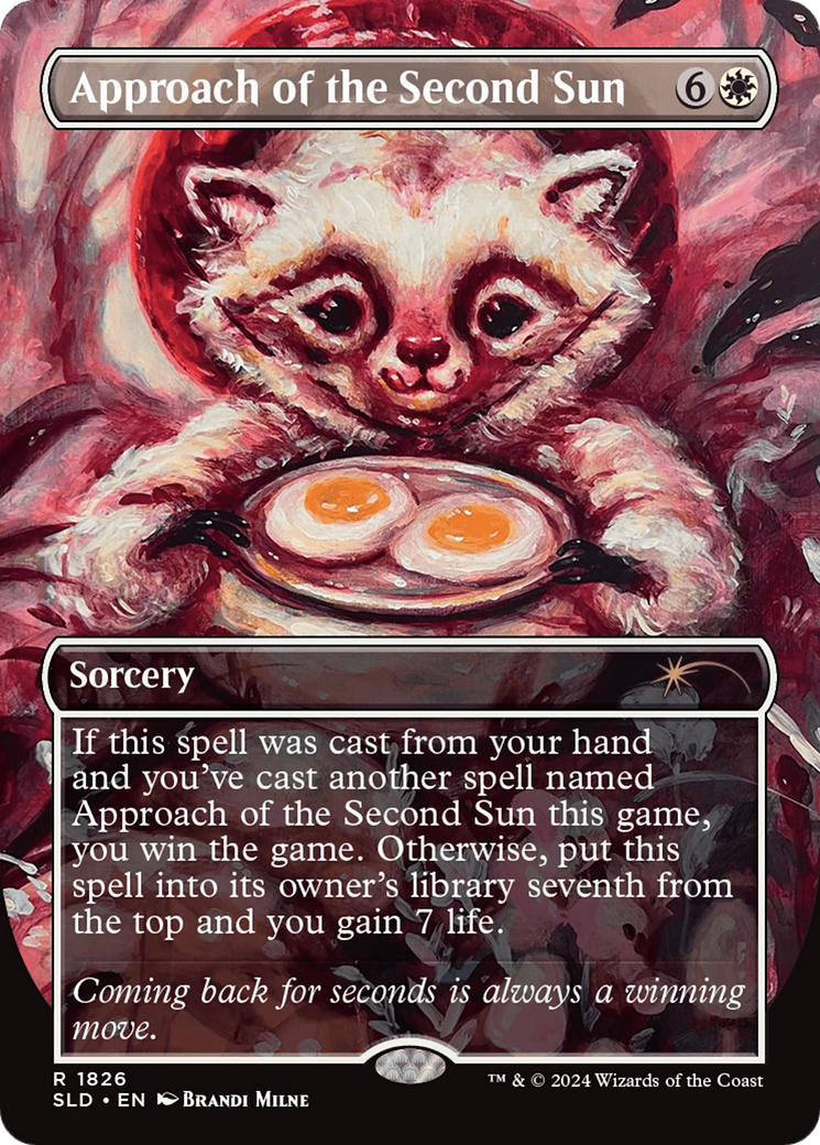 Approach of the Second Sun - Borderless - Full Art [SLD-1826]