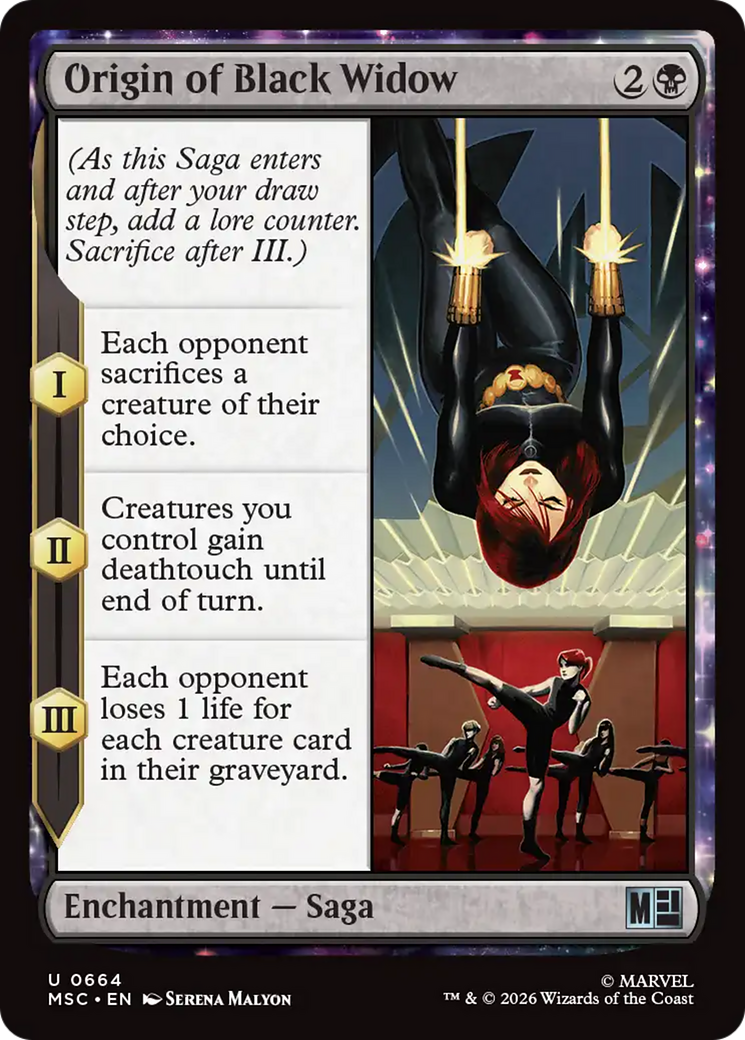 Origin of Black Widow [MSC-664]