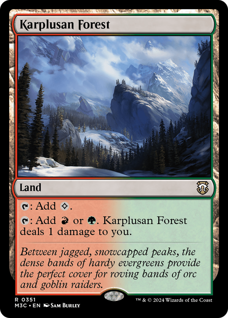 Karplusan Forest [M3C-351]