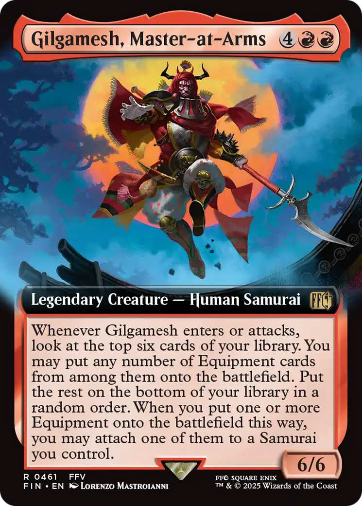 Gilgamesh, Master-at-Arms - Extended Art [FIN-461]