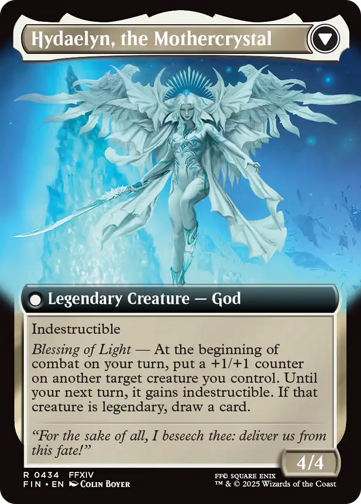 Venat, Heart of Hydaelyn // Hydaelyn, the Mothercrystal - Extended Art [FIN-434]
