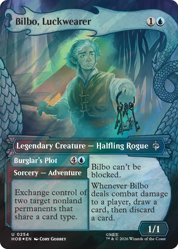 Bilbo, Luckwearer // Burglar's Plot [HOB-254]