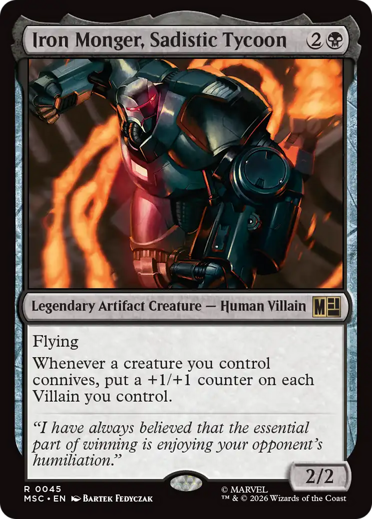 Iron Monger, Sadistic Tycoon [MSC-45]