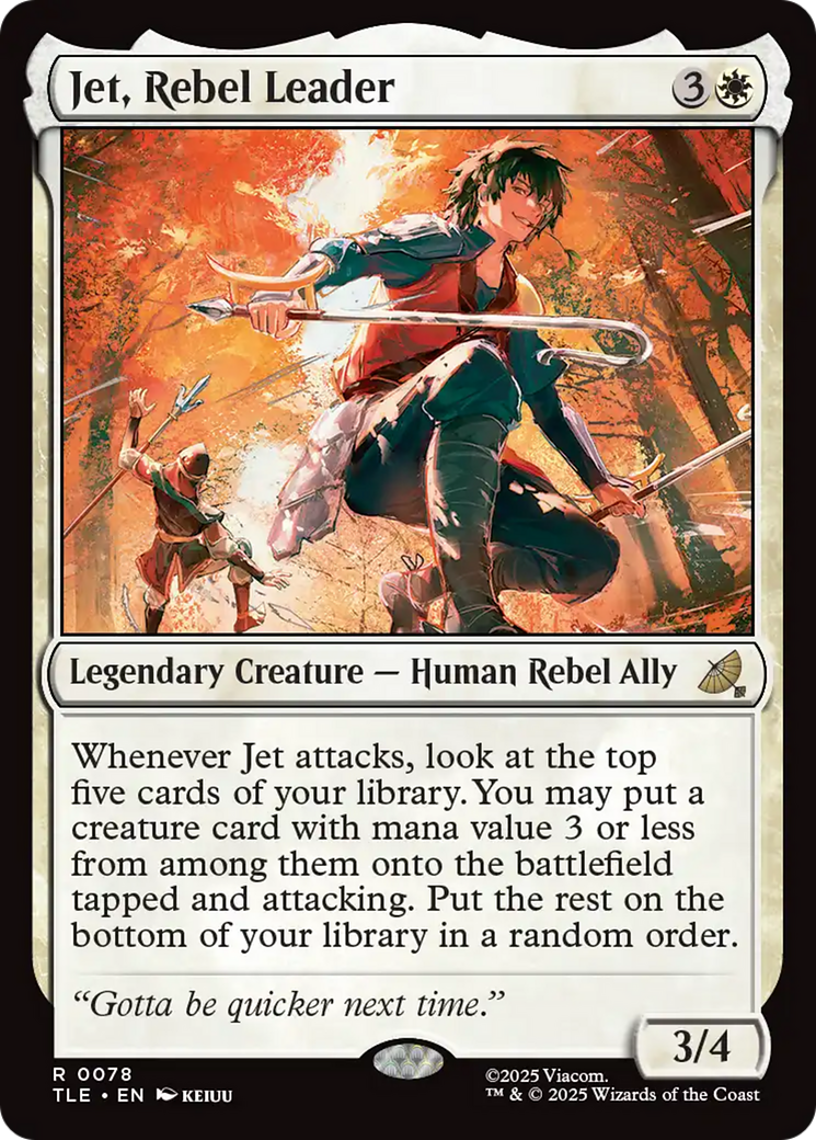 Jet, Rebel Leader [TLE-78]